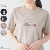 トップス Tシャツ 半袖Tシャツ | Honeys | 詳細画像1