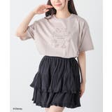 ベージュ | トップス Tシャツ 半袖Tシャツ | Honeys