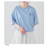 トップス Tシャツ 半袖Tシャツ | Honeys | 詳細画像8