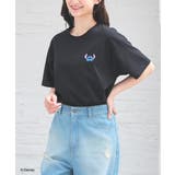 ブラック | トップス Tシャツ 半袖Tシャツ | Honeys