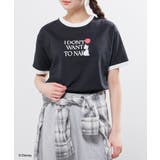 ブラック | トップス Tシャツ 半袖Tシャツ | Honeys