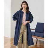 インディゴ | ワンピース ロング丈 デニムワンピース | Honeys