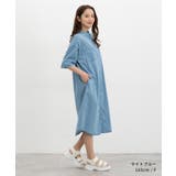 ワンピース 半袖 ロング丈 | Honeys | 詳細画像3 