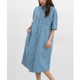 ワンピース 半袖 ロング丈 | Honeys | 詳細画像4 