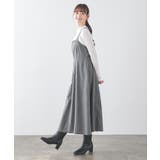 グレー | ワンピース ジャンスカ ジャンパースカート | Honeys