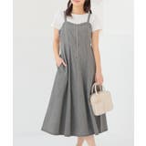 グレー | ワンピース ジャンスカ デニム | Honeys