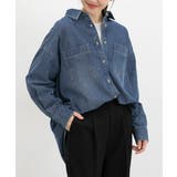 ライトブルー | トップス シャツ デニムシャツ | Honeys