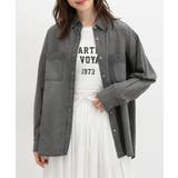 グレー | トップス シャツ デニムシャツ | Honeys