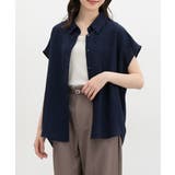 ネイビー | トップス シャツ ブラウス | Honeys