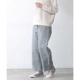 スモーキーブルー | 【ハニーズ】ストレートパンツ | Honeys