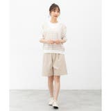 ボトムス ハーフパンツ 綿 | Honeys | 詳細画像16 