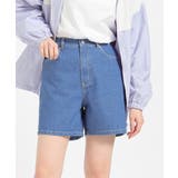 ライトブルー | パンツ ショートパンツ ハイウエスト | Honeys