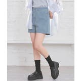 ユーズド薄ブルー | ボトムス パンツ ショートパンツ | Honeys