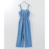 オールインワン デニム 綿 | Honeys | 詳細画像13