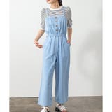 ブリーチ | オールインワン デニム 綿 | Honeys