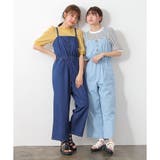 オールインワン デニム 綿 | Honeys | 詳細画像17