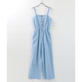 オールインワン デニム 綿 | Honeys | 詳細画像4