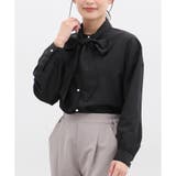 ブラック | トップス ブラウス シャツ | Honeys