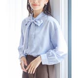 ブルーストライプ | トップス ブラウス シャツ | Honeys