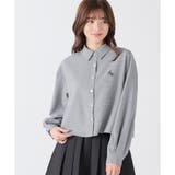 シャツ レディース ショート丈 | Honeys | 詳細画像11