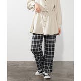 クロチェック | 【ハニーズ】パンツ ストレートパンツ チェック | Honeys