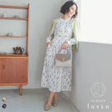 ワンピース 長袖 ロング丈 | Honeys | 詳細画像1 