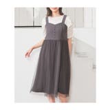 ワンピース ジャンスカ ジャンパースカート | Honeys | 詳細画像13 