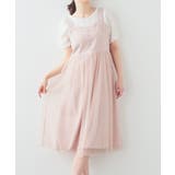 ピンクベージュ | ワンピース ジャンスカ ジャンパースカート | Honeys