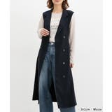 ワンピース ノースリーブ ロング丈 | Honeys | 詳細画像3 