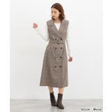 ワンピース ノースリーブ ロング丈 | Honeys | 詳細画像7 