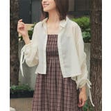 トップス シャツ シアーシャツ | Honeys | 詳細画像3 