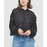 ブラック | トップス シャツ シアーシャツ | Honeys