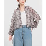 チャチェック | トップス シャツ シアーシャツ | Honeys