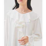 トップス ブラウス 長袖 | Honeys | 詳細画像15 