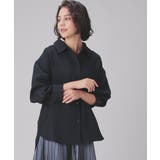 ネイビー | トップス ブラウス 長袖 | Honeys