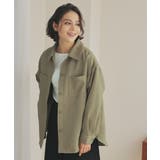 カーキ | トップス ブラウス 長袖 | Honeys