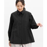 ブラック | トップス ブラウス 長袖 | Honeys