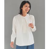アイボリー | トップス ブラウス 長袖 | Honeys
