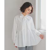 アイボリー | トップス ブラウス 長袖 | Honeys