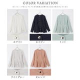 トップス ブラウス 長袖 | Honeys | 詳細画像17 