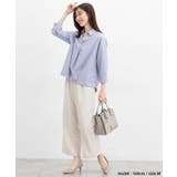 トップス ブラウス 裾タックブラウス | Honeys | 詳細画像3 