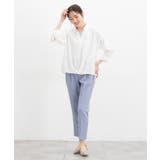 トップス ブラウス 裾タックブラウス | Honeys | 詳細画像7 