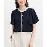 トップス ブラウス 半袖 | Honeys | 詳細画像7 