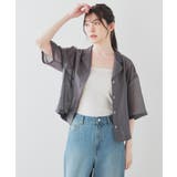 トップス シャツ シアーシャツ | Honeys | 詳細画像13