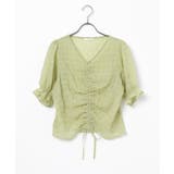 トップス ブラウス 半袖 | Honeys | 詳細画像14 