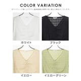 トップス ブラウス 半袖 | Honeys | 詳細画像17 