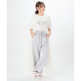 ボトムス イージーパンツ ワイドパンツ | Honeys | 詳細画像12 