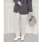 アイボリー | ボトムス パンツ テーパードパンツ | Honeys