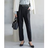 ブラック | ボトムス パンツ テーパードパンツ | Honeys