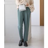 グリーン | ボトムス パンツ テーパードパンツ | Honeys
